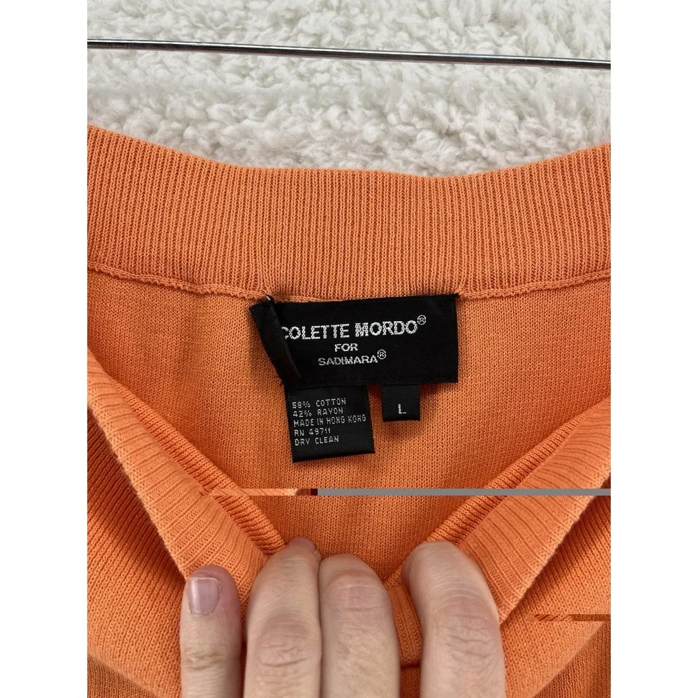Colette Mordo For Sadimara Skirt Set L/XL Elastic Waist Vintage Preppy Hippie